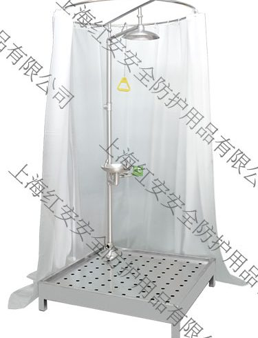 90906610-sl-dz304不銹鋼復(fù)合式洗眼器（配備水簾）