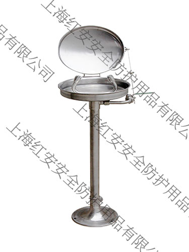 90906651立式翻蓋洗眼器紅安洗眼器廠家