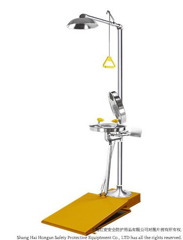 90906661大踏板洗眼器防凍排空