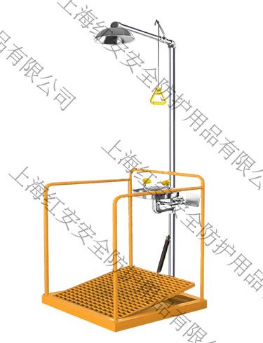 90906661-dz定制大踏板洗眼器防凍排空