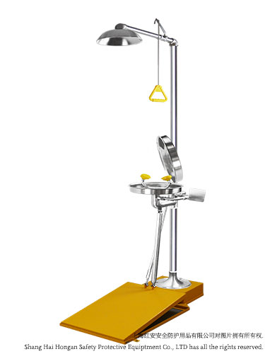 90906661大踏板洗眼器防凍排空